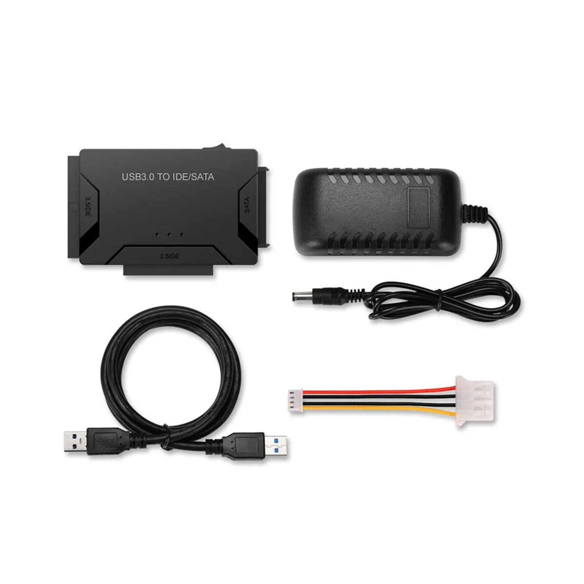 

AB20-2.5 3.5 Hard Disk Universal Adapter USB3.0 USB 3.0 Data Transfer to SATA IDE Combo External Converter (EU Plug)