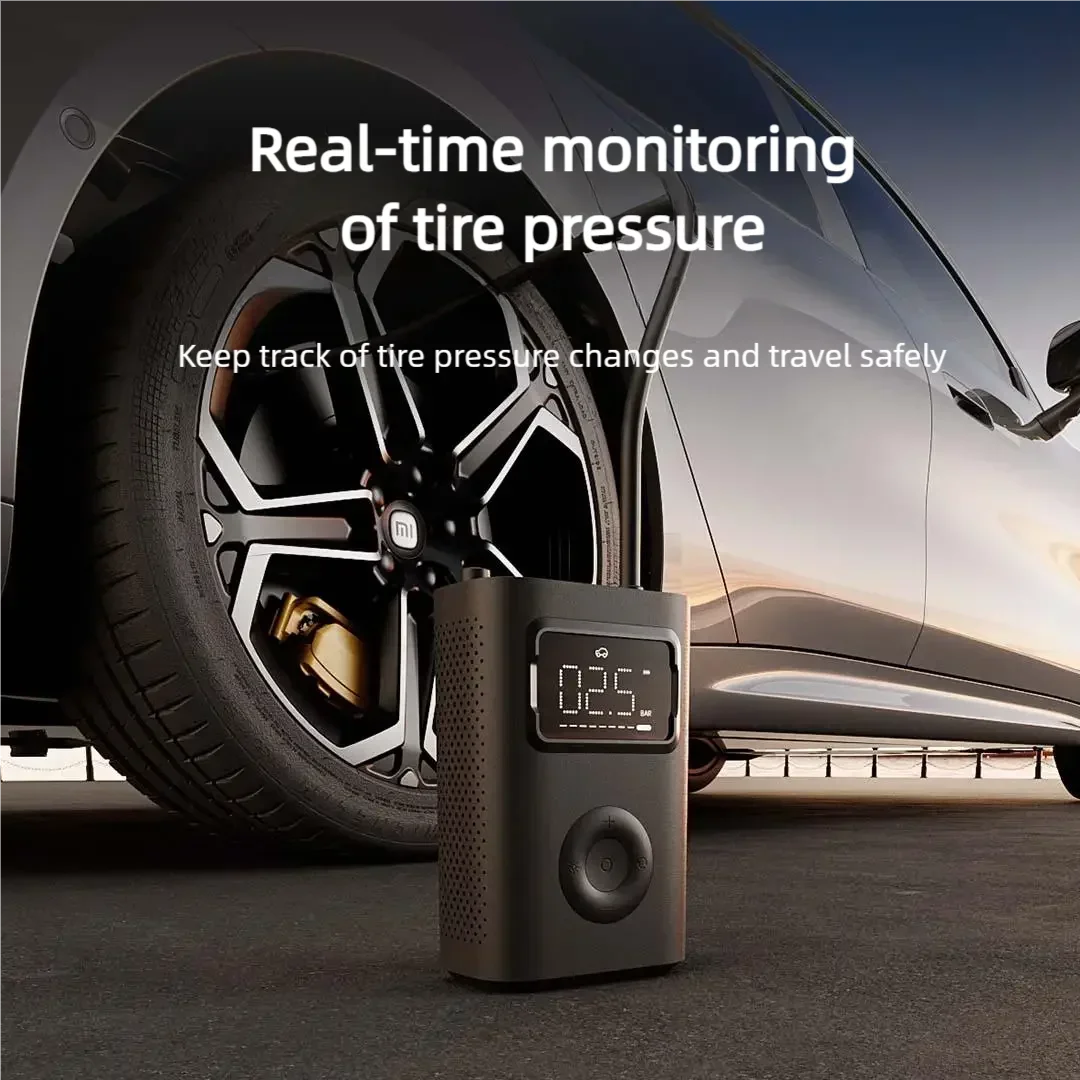 2024 Xiaomi Mijia Air Pump 2 Pro Portable Electric Inflatable Treasure 150psi High Pressure USB-C Car Scooter Motorcycle Soccer