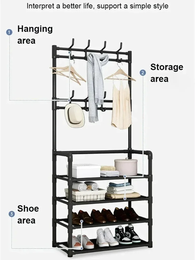 Independent entrance shoe rack, shoe cabinet, large capacity, living room shoe cabinet