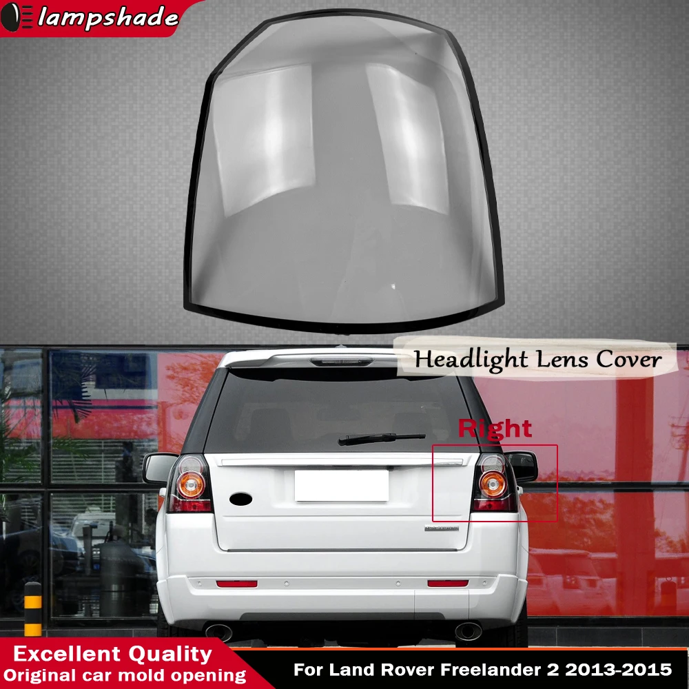 Car Accessories Outer Taillight Shell Rear Signal Parking Lights Cover Plexiglass For Land Rover Freelander 2 2013 2014 2015