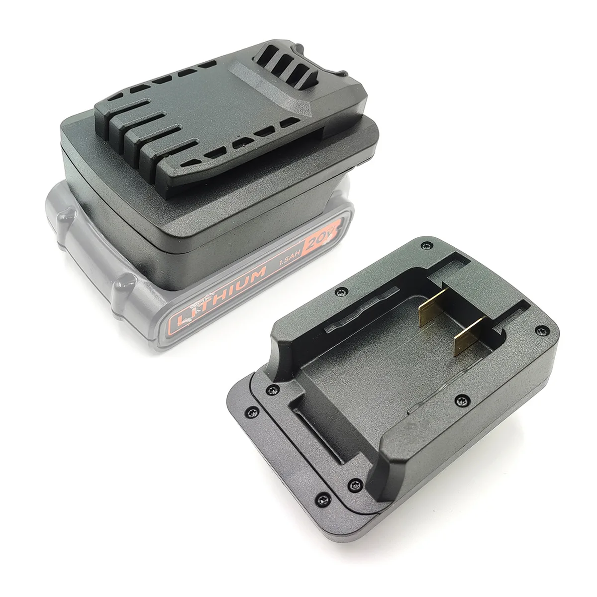 For DEWALT Makita Milwaukee Craftsman Power Tool Adapter Compatible With for Black & Decker 20V for Stanley 18V Battery view 2