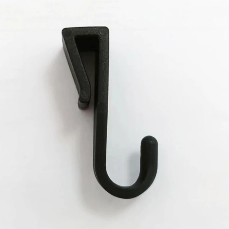 

Plastic Hooks Without Punching Double S-shaped Hooks Kitchen Bathroom Cabinet Door Back Coat and Towel Storage Rack