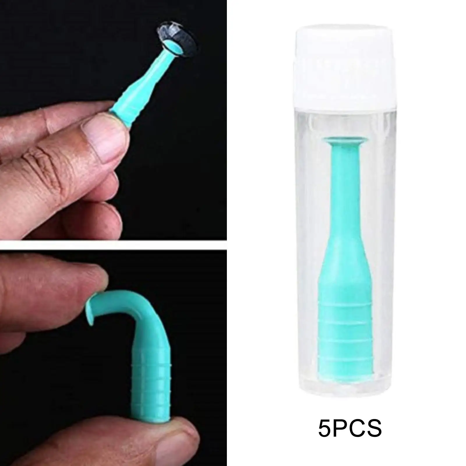 Soft Hard Contact Lens Remover Insertion Tool Suction Stick Plunger Device