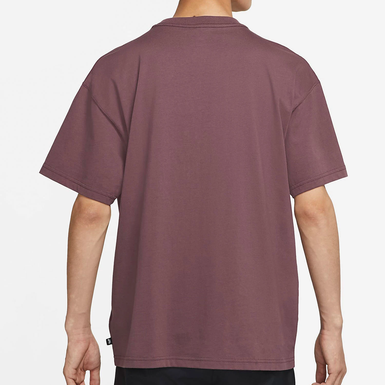Nike genuine SB new men's purple brown skateboard loose skin friendly short sleeved T-shirt DJ1215-646