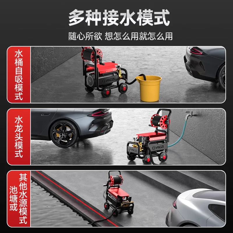 Portable Industrial Grade High Pressure Cleaner 220V High Power with High Temp Automatic Shutdown Function