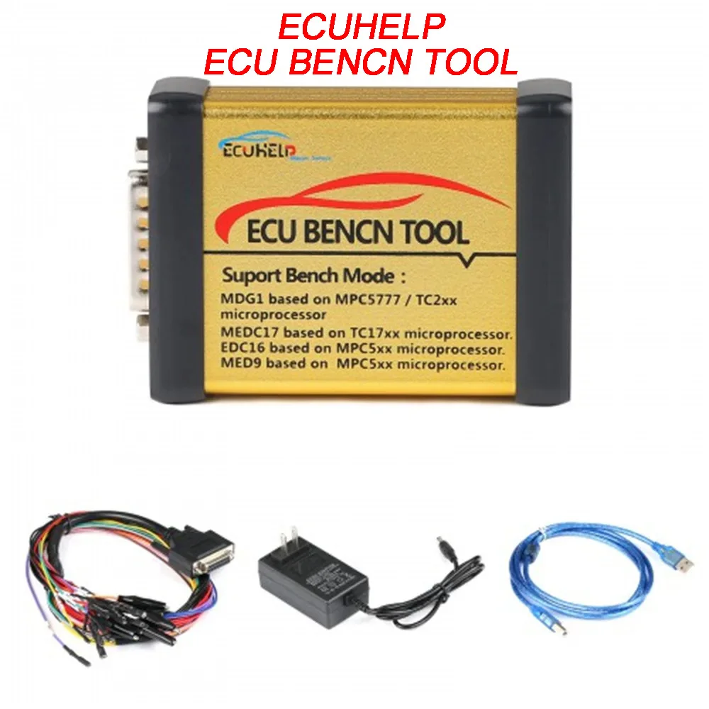 ECUHELP ECU Bench Tool Full Version License Online Supports MG1 MD1 Protocl And MEDC17 MDG1 EDC16 MED9 ECU R/W Tool