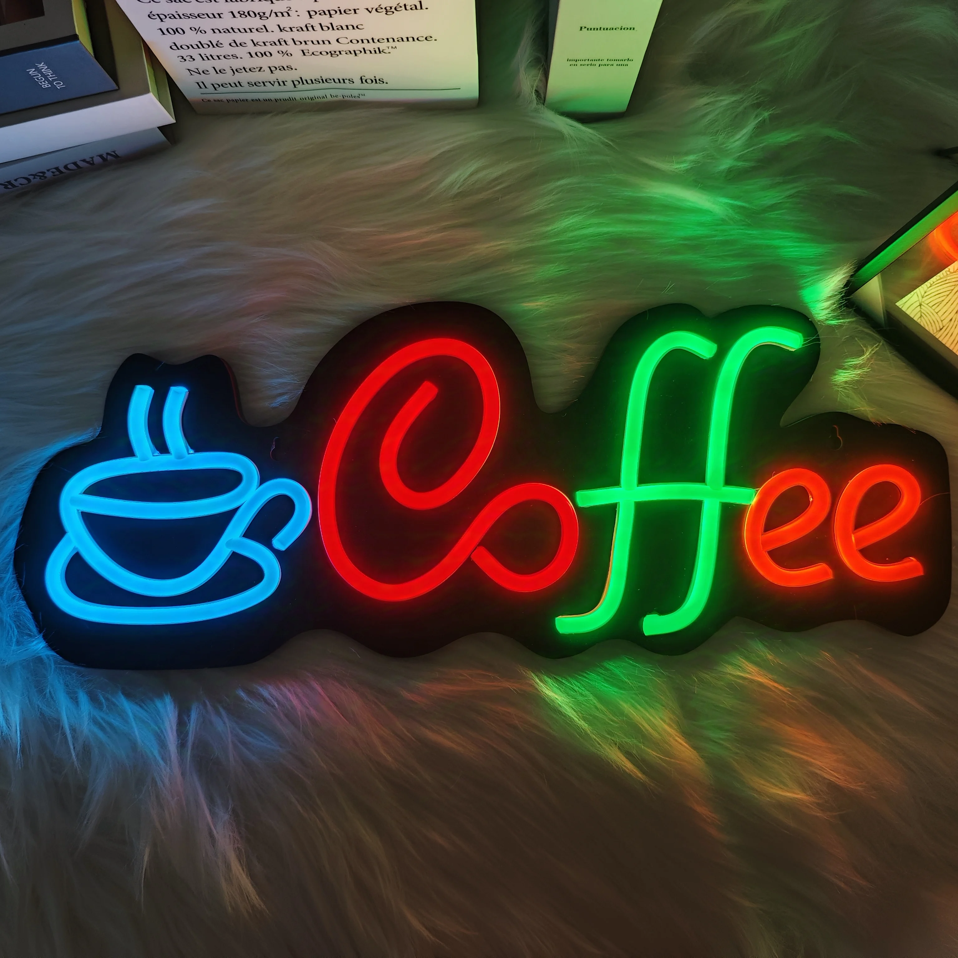 1 stuk koffie LED-neonlichtdec - Resin Craft Ideas recensie en prijs