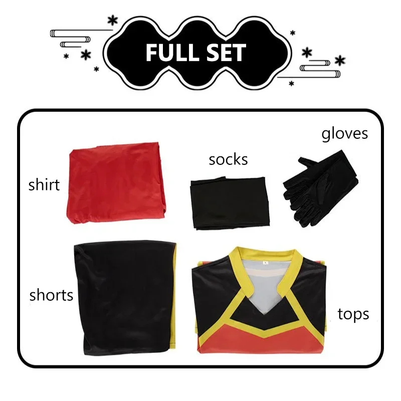 Anime cosplay traje camisa de futebol yoichi isagi ness kaiser kurona azul bloqueio roupas esportivas uniformes vermelhos mn3