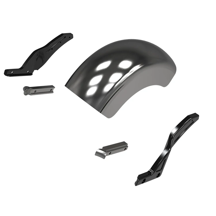 Customizable Cold Rolled Steel Rear Fender Perfect Fit for Street Bob Low Rider Deluxe 18-21 Motorcycle Accessory