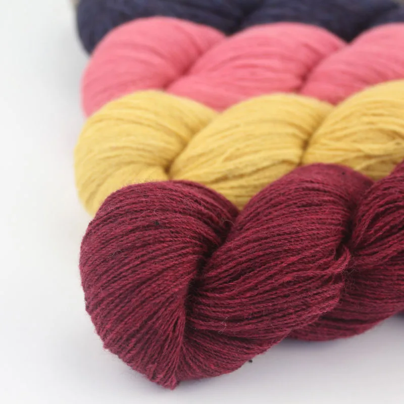 50g Hank 100% Tibetan Yak Yarn Lace Weight Hand knitting Crochet  Colored DIY Soft For Fashion Garments Baby Clothes