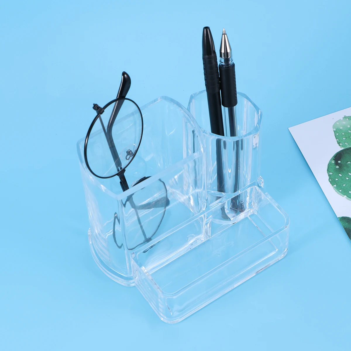 

pen holder plastic pen holder business container pencil organizer desktop storage box