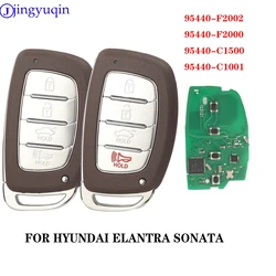 jingyuqin Remote Car Key For HYUNDAI ELANTRA SONATA 433MHz 8A Chip FSK P/N 95440-F2002 95440-F2000 95440-C1500 95440-C1001