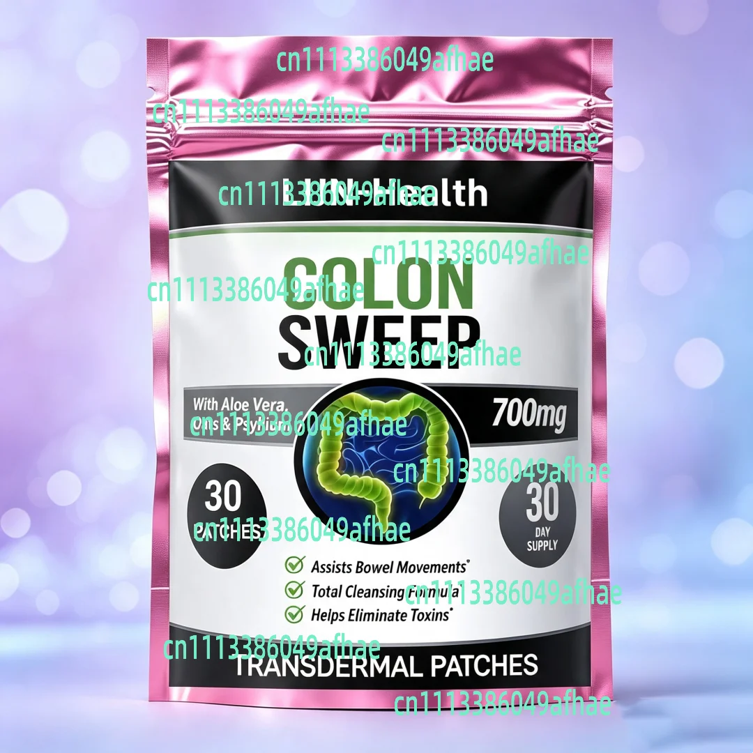 30 Patches Detox Colon Liver Cleanse Transdermal Patches Maximum Strength Cleansing Weight Loss