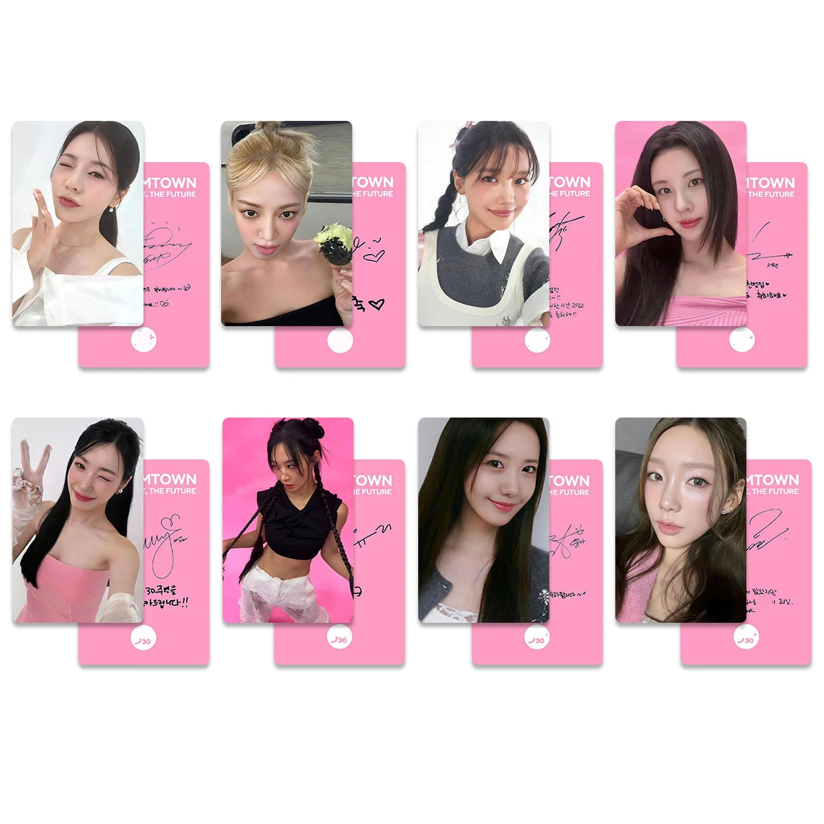 

8Pcs/Set Girls' Generation Selfie Lomo Cards Taeyeon Yoona Sunny Yuri Fashion Photocards SNSD Postcards Fans Collectibles Gifts