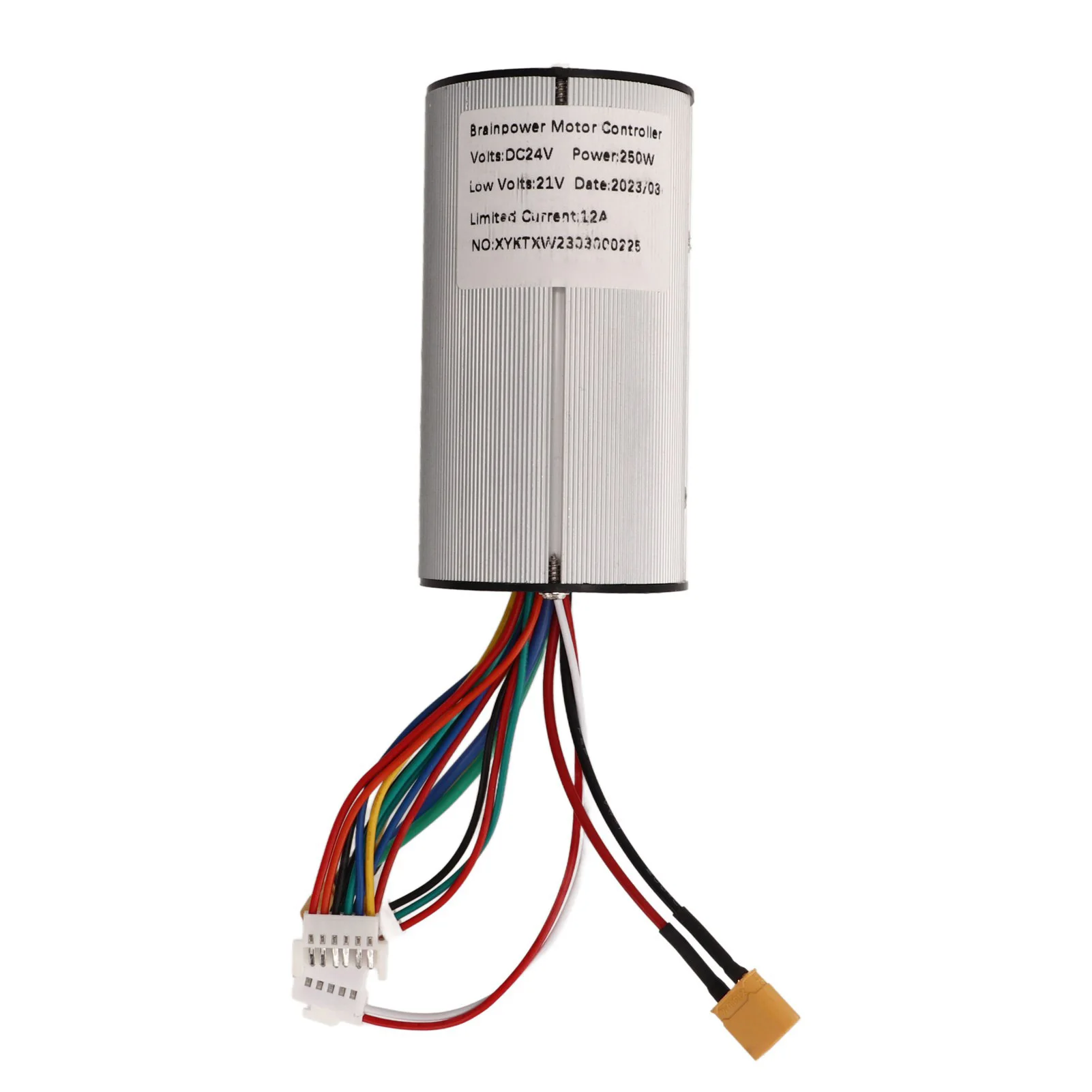 5,5-6,5 inch 24V 250W elektrische scootercontroller, 6-polige motorregelaar voor kleine elektrische scooters.
