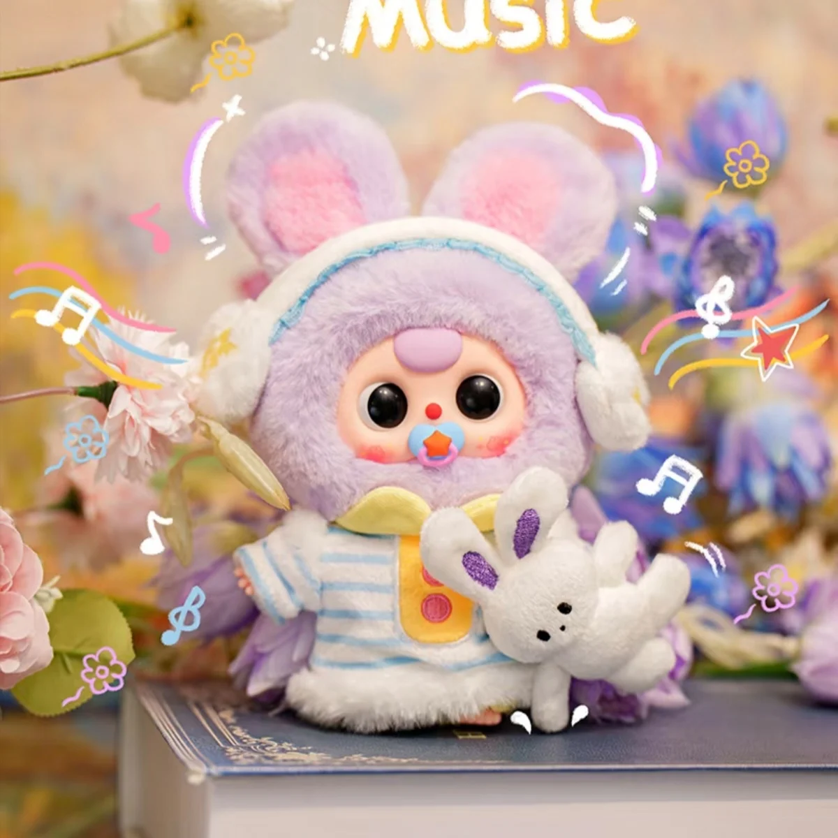 طفل ثلاثة الحلم الحلو 100% صندوق أعمى لطيف دمية أنيمي الشكل صندوق الغموض مفاجأة حقيبة أفخم قلادة الفينيل الوجه لعبة المفاتيح هدية #3