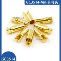 Amass GC3514-M/F 3.5mm Banana plug gold plated electromechanical adjustable multi-axis connector airplane model fittings
