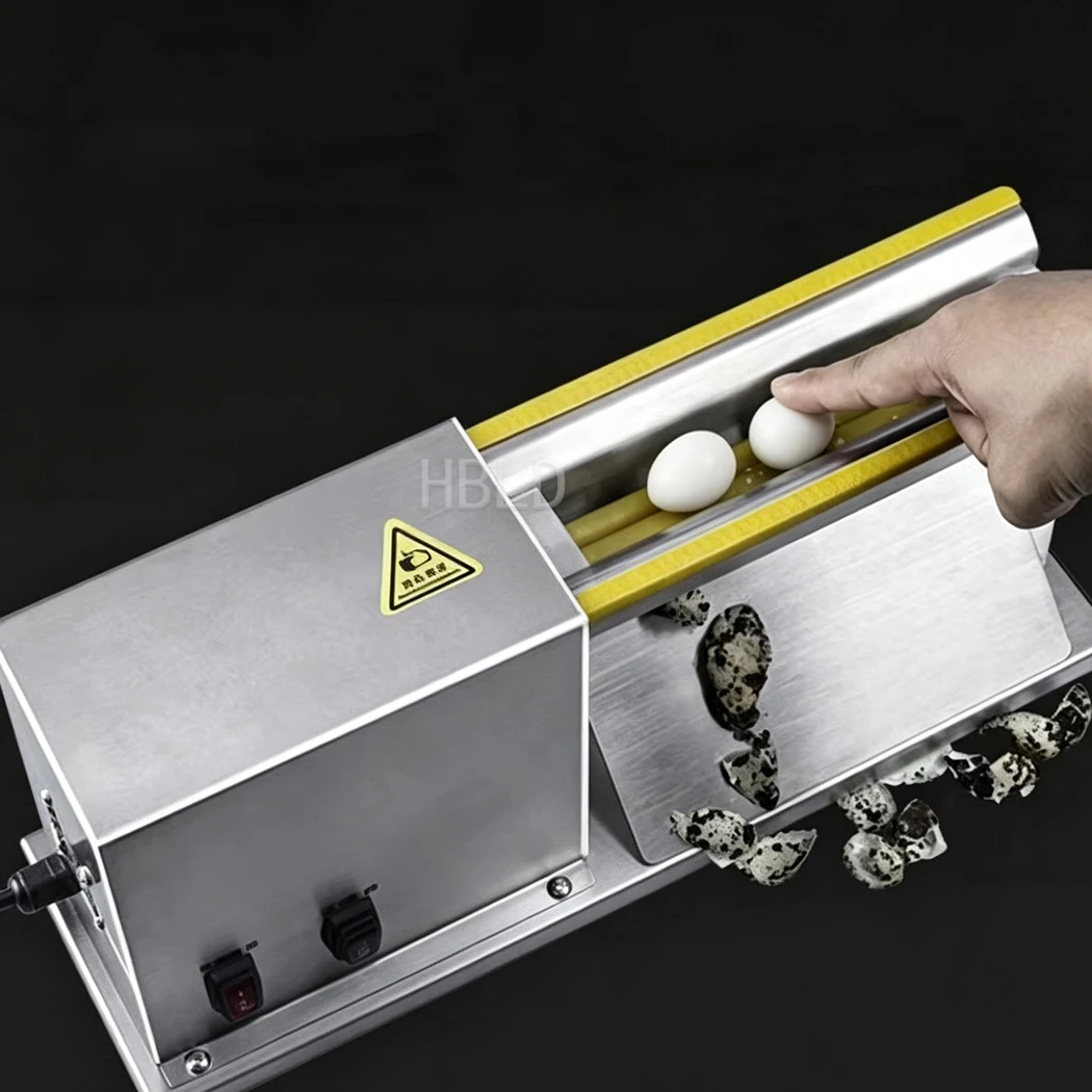 Electric Bird Egg Shelling Machine Small Quail Egg Peeler 28W Compact Design For Home & Commercial Kitchen