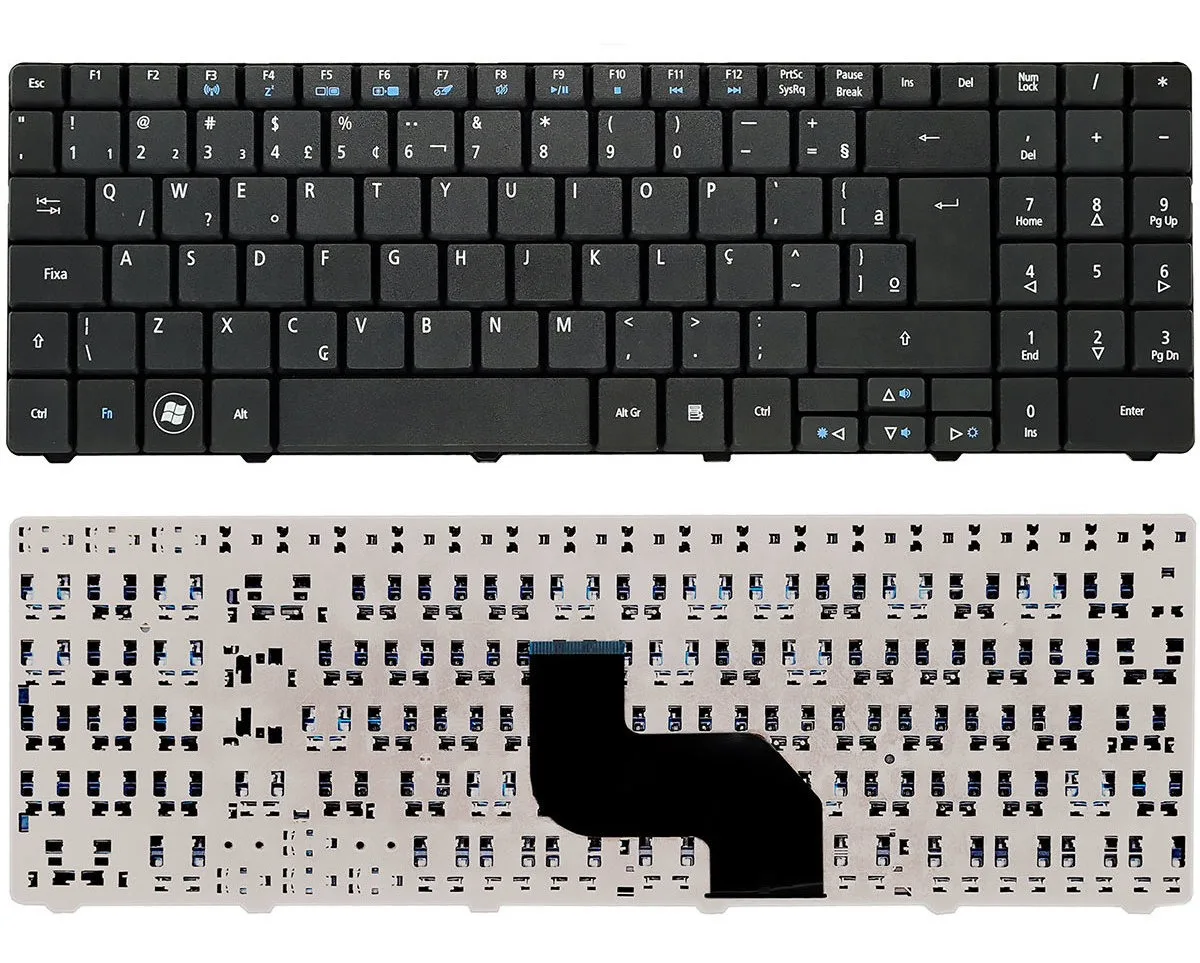 Acer Aspire Pk130b71000 Pk130b73024 Kb.i1700.438 Nsk-gfa1d 9j.n2m82. A1D 5515 Pk130b72000 Compatible Notebook Keyboard