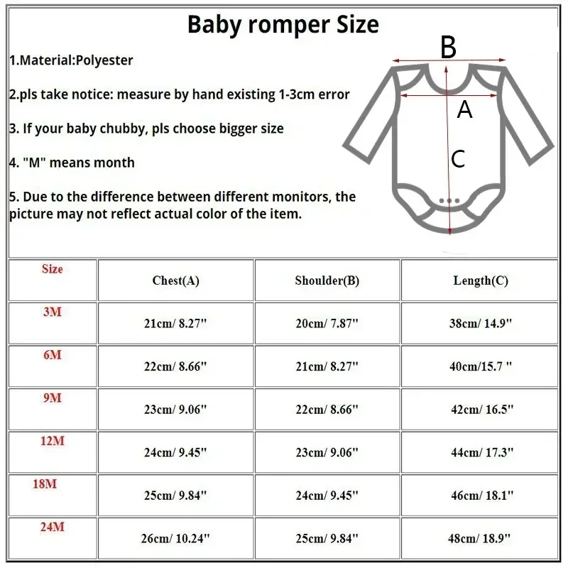 Spain Casual Girl Boy Baby Bodysuit Mothers Day Comfort Jumpsuit Long Sleeve Crew Neck Infant Romper Winter Warm Newbron Clothes