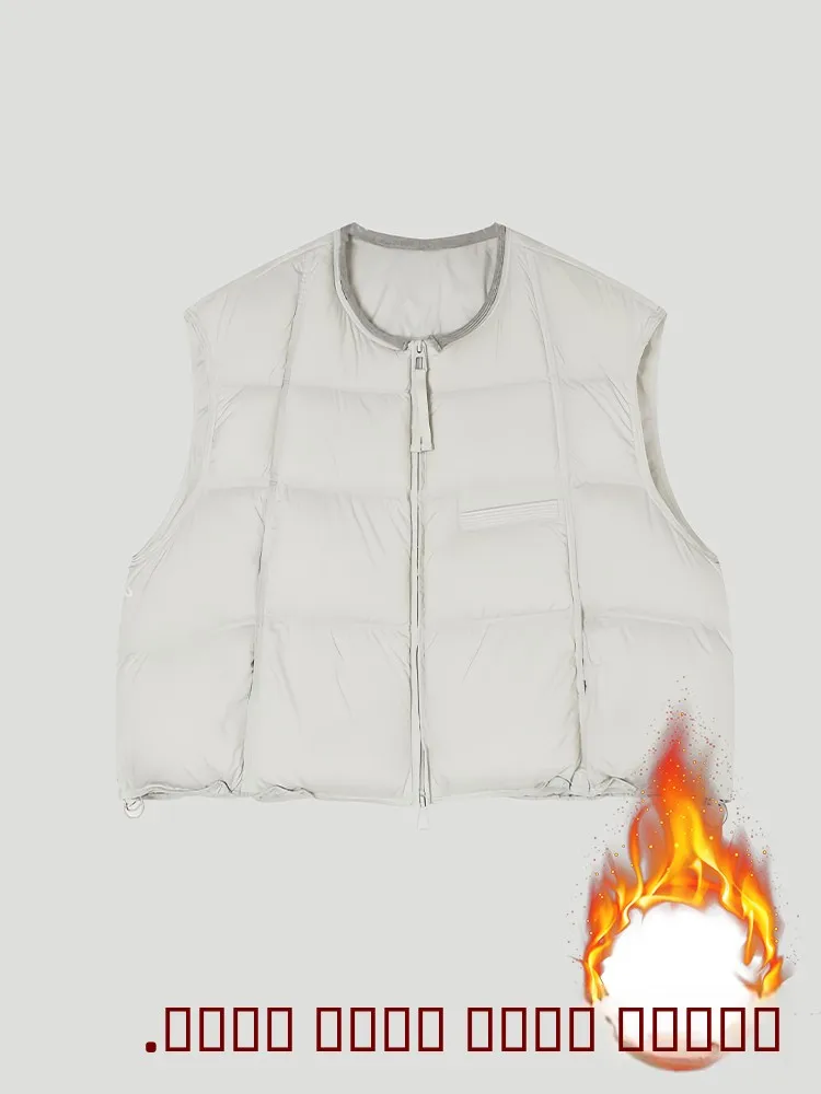 Faionable afslankende jas dames winter nieuw klein formaat Fce warme jas woon-werkverkeer slep ritssluiting ontwerp ronde ne