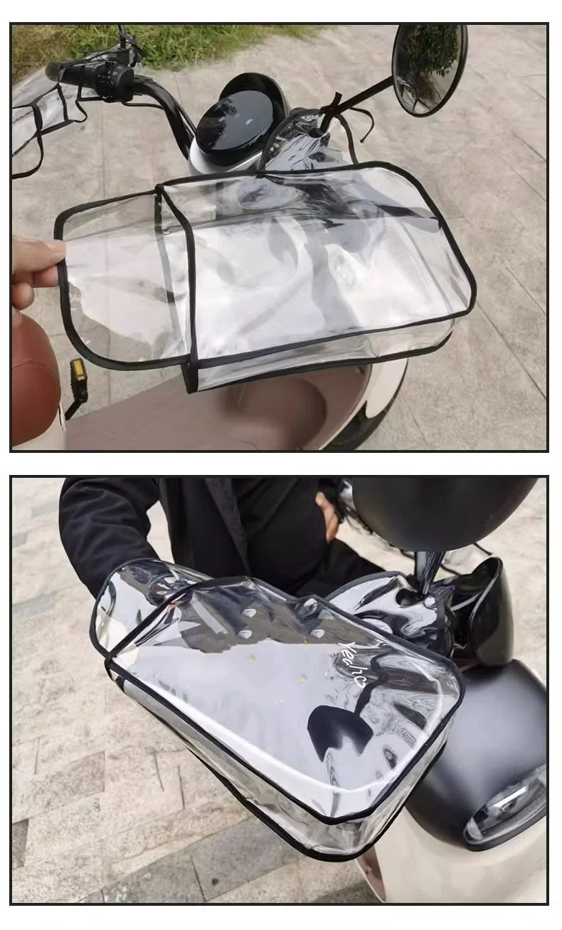 Manoplas impermeables para moto – Protección lluvia y viento - imagen 4