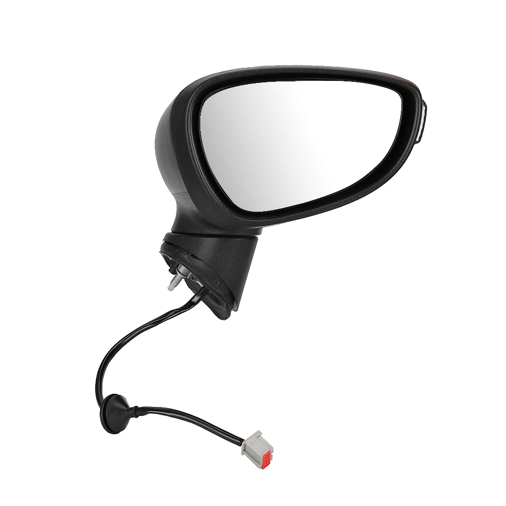 

Right Driver Side Rearview Wing Mirror With Turn Light Fits For Ford Fiesta MK7 2008-2012