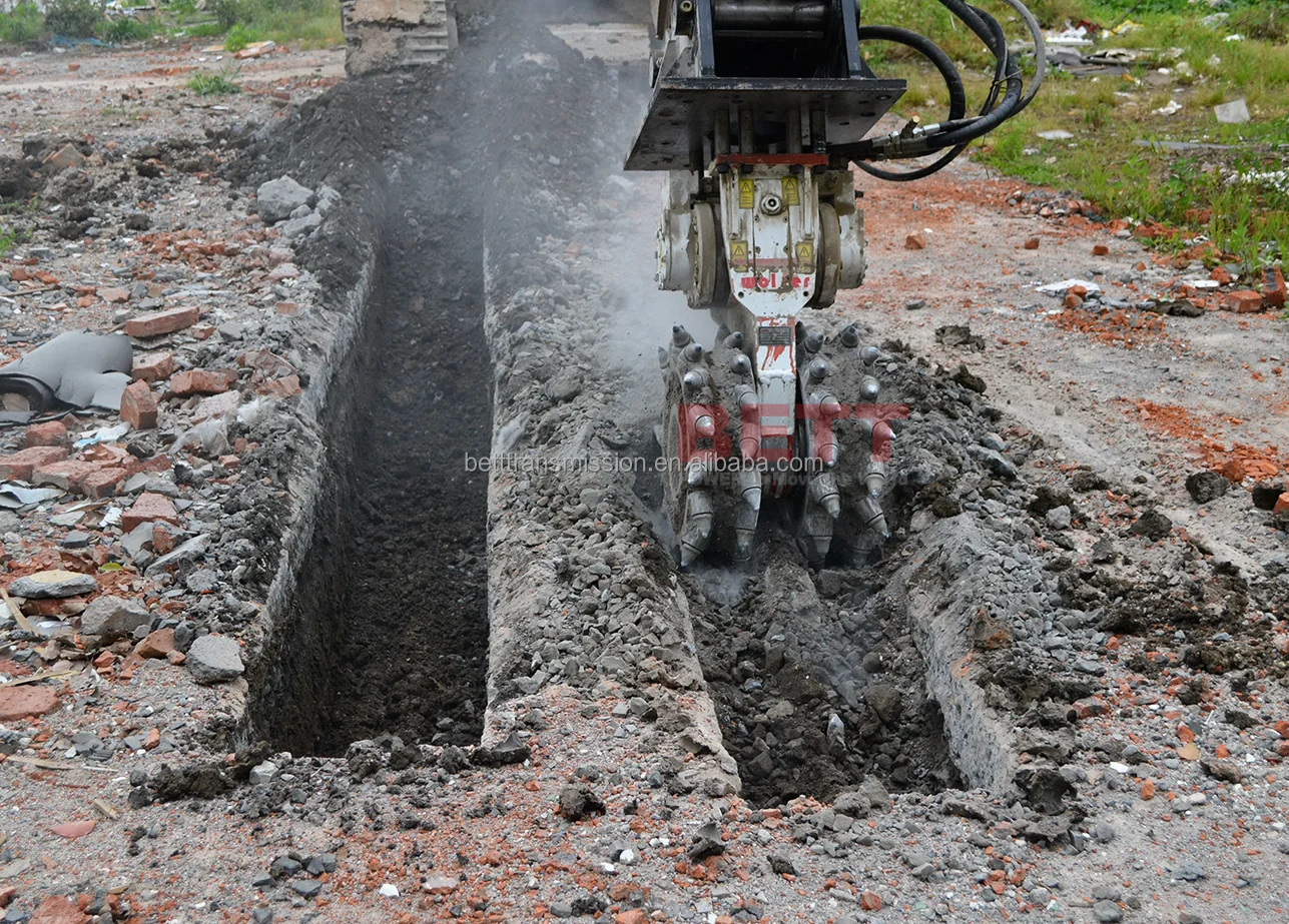 Hot Selling Construction Attachments Rotary Drum Cutter Hard Ore Milling Hydraulic Drum Cutter Factory Direct Sale