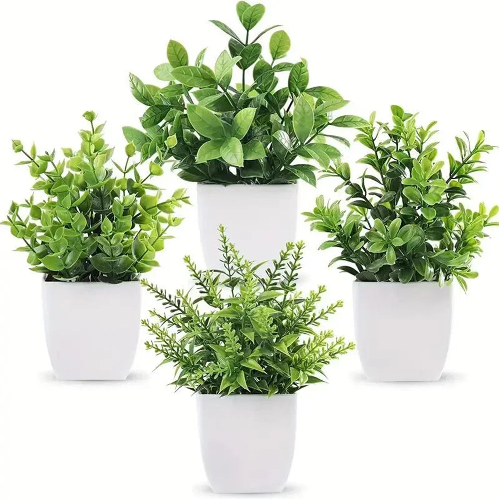 Artificial Bonsai Vivid Decorative Non-fading Greening Table Centerpieces Imitation Plants Office Decor