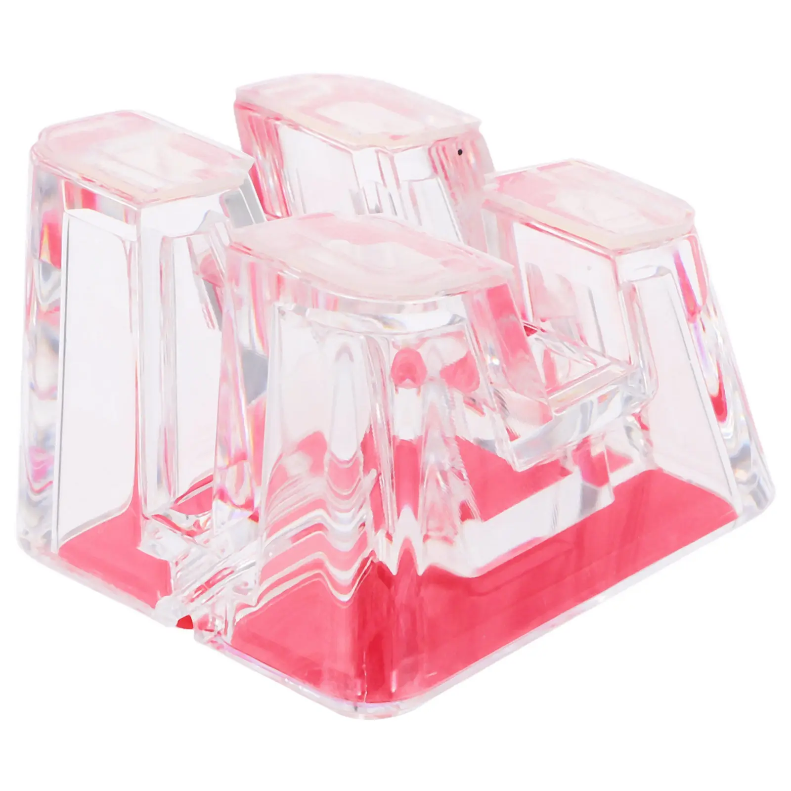 Clear Acrylic Mobile Phone Holder Antitheft Display Stand Transparent Smartphone Dock for Shop Office Desktop Use
