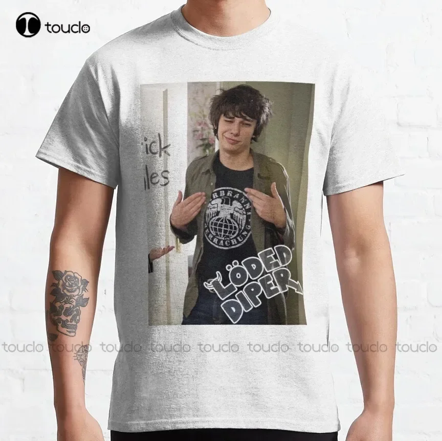 Rodrick Loded Diper Classic T-Shirt Kawaii Shirts Custom Aldult Teen Unisex Fashion Funny New Xs-5Xl Fashion Funny New
