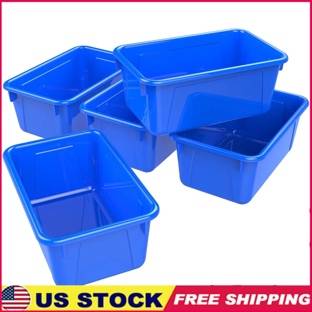 

Пластиковые контейнеры для хранения детских поделок, организация класса, 5 упаковок, прочный, устойчивый к падению, непористый дизайн, идеальные товары для рукоделия, игрушки