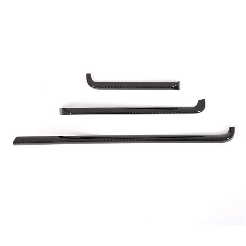 Car Console Dashboard Strip Cover Trim Sticker for C8 Z51 2020-2022(Carbon)