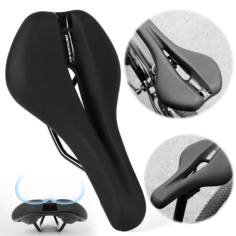 

Bicycle Saddle MTB Road Waterproof Bike Seat Hollow Breathable Bike Saddle Bicycle Accessories