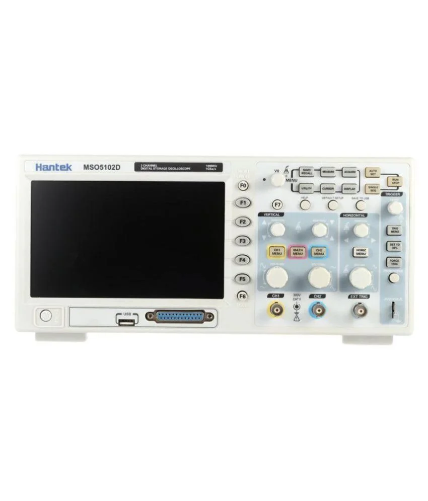 

Hantek MSO5102D 100MHz Mixed Signal Oscilloscope 16 Channel Logic Analyzer 2 Channel Oscilloscope External Flip-flop