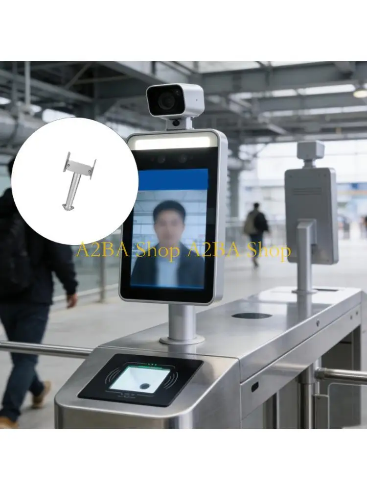 

A2BA Industrial Two Way Access Control Stand Aluminum Body Entry Structure Fit Most Touchless Identification Systems