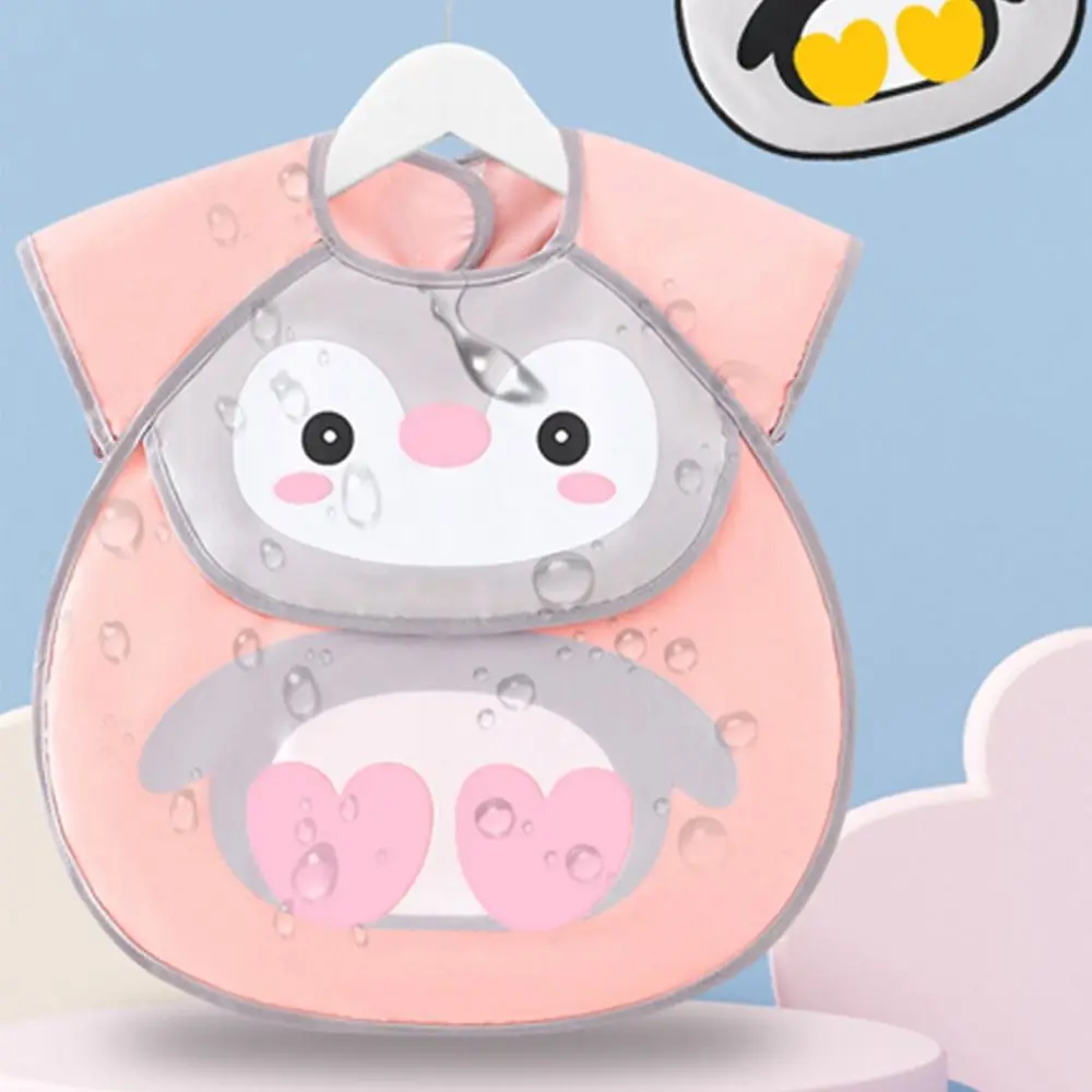 

Animal Pattern Saliva Towel Burp Apron Duck Anti-dirty Waterproof Baby Eating Artifact Baby Bib Baby Coverall Baby Stuff
