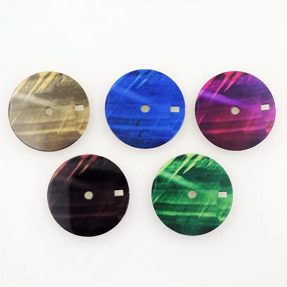 Customized NH35 Dial 28.5mm Watch Dial Fit For NH35 NH36 7S26 Movement 28.5mm Enamel Watch Surface Parts