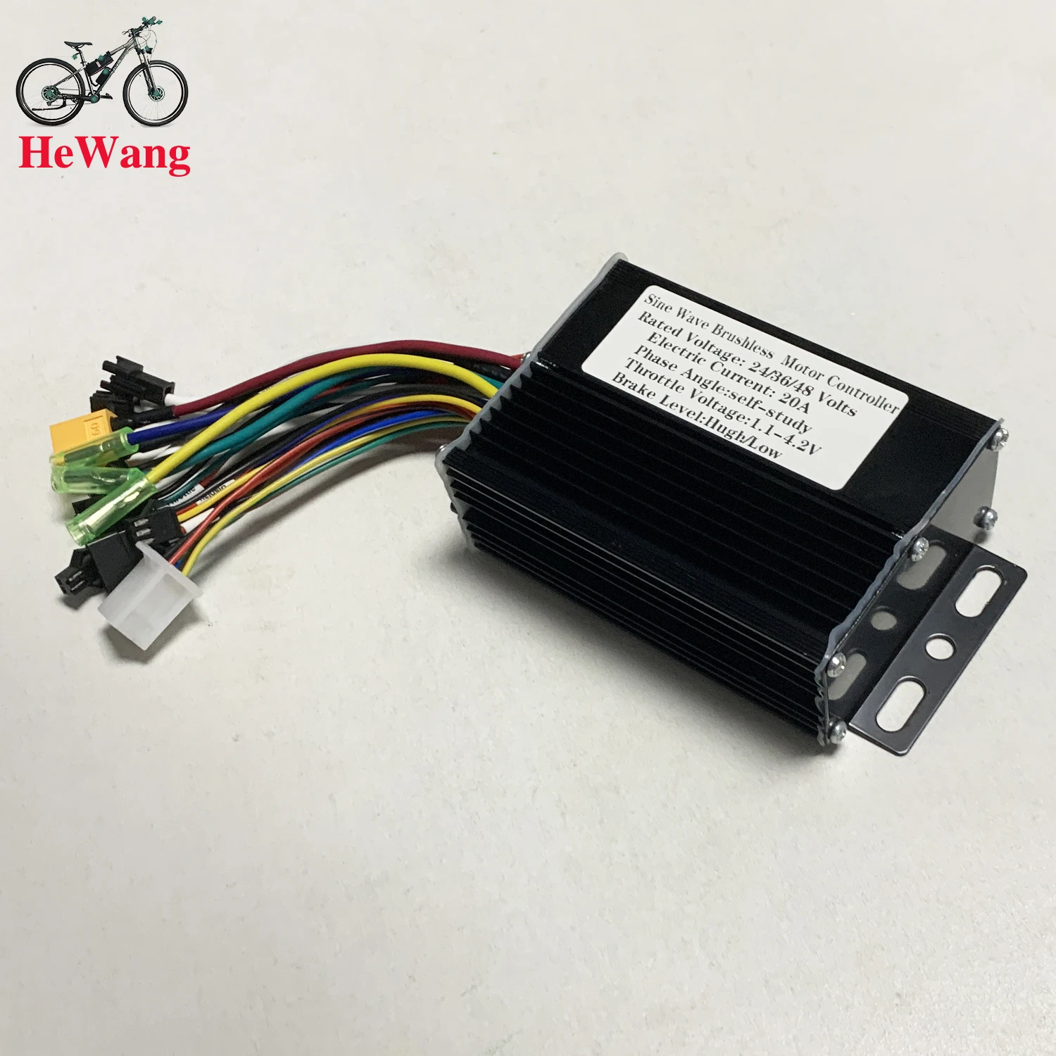 E-Fahrrad 24V 36V 48V 20A 350W 500W Bürstenloser Motor Sinuswellen-3-Modus-Controller für Nr. 2-Protokoll-LCD-Display für E-Bike-Scooter – Detail 2