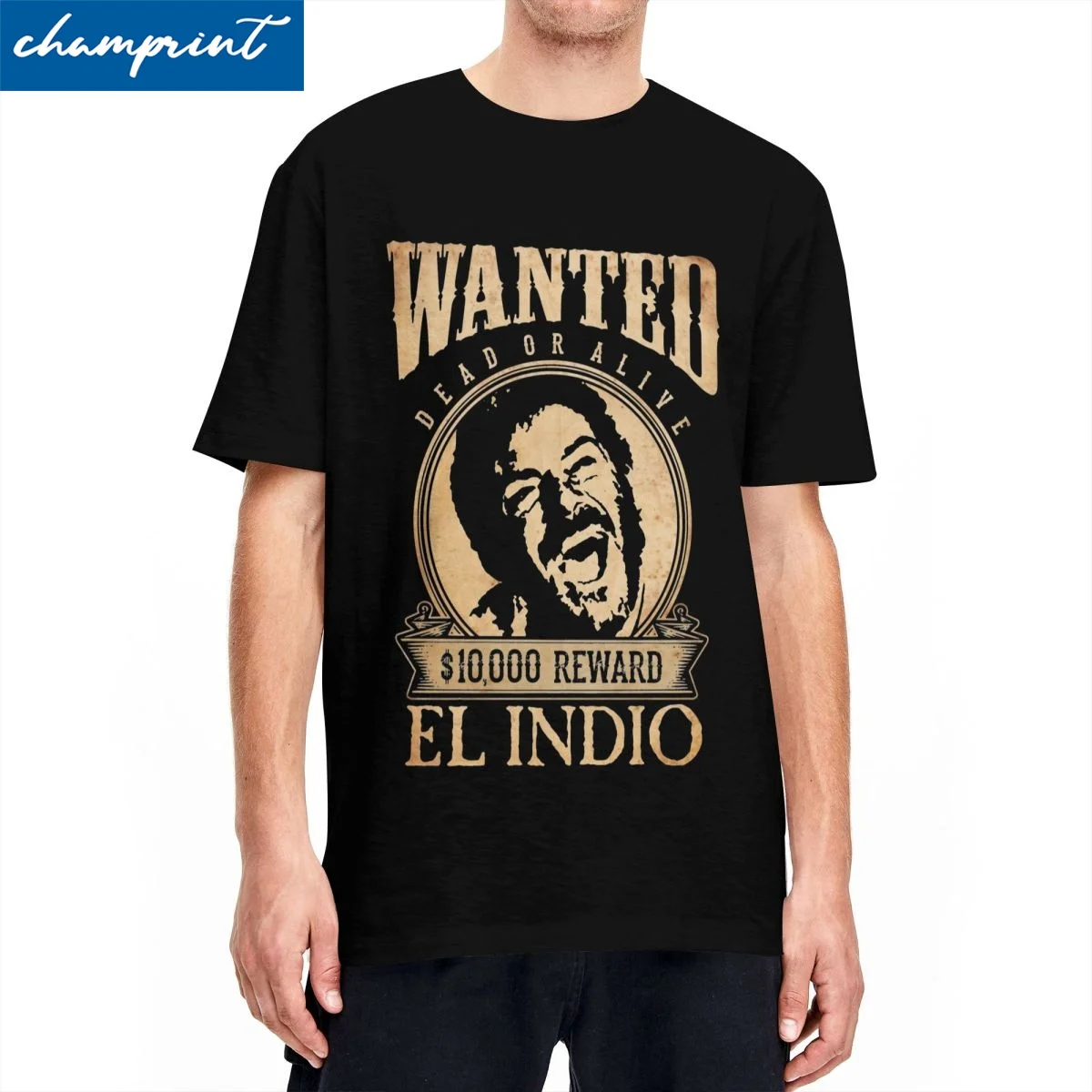 Мужские и женские футболки El Indio с надписью 