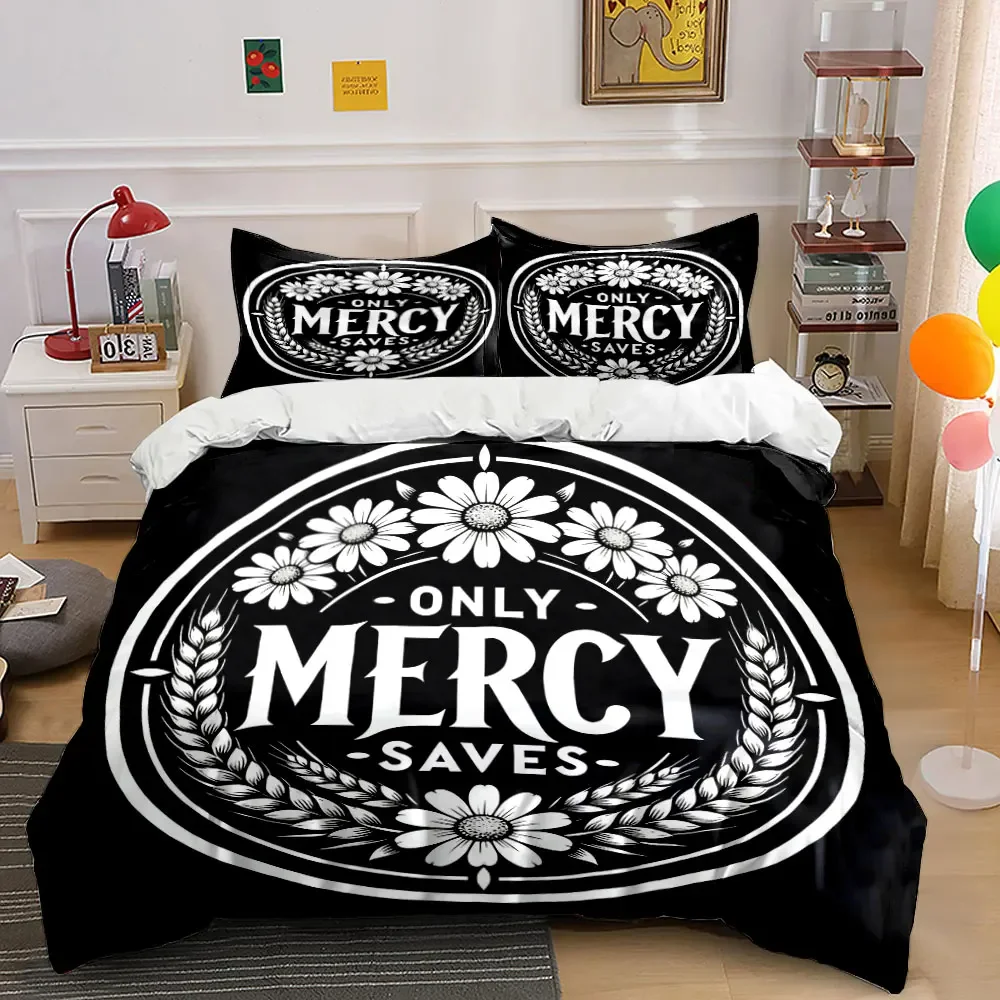 Floral Design Decorative Sticker Set Soft Comfortable Duvet Cover Bedding Set Included 1*Duvet Cover & 2*Pillowcases, gift