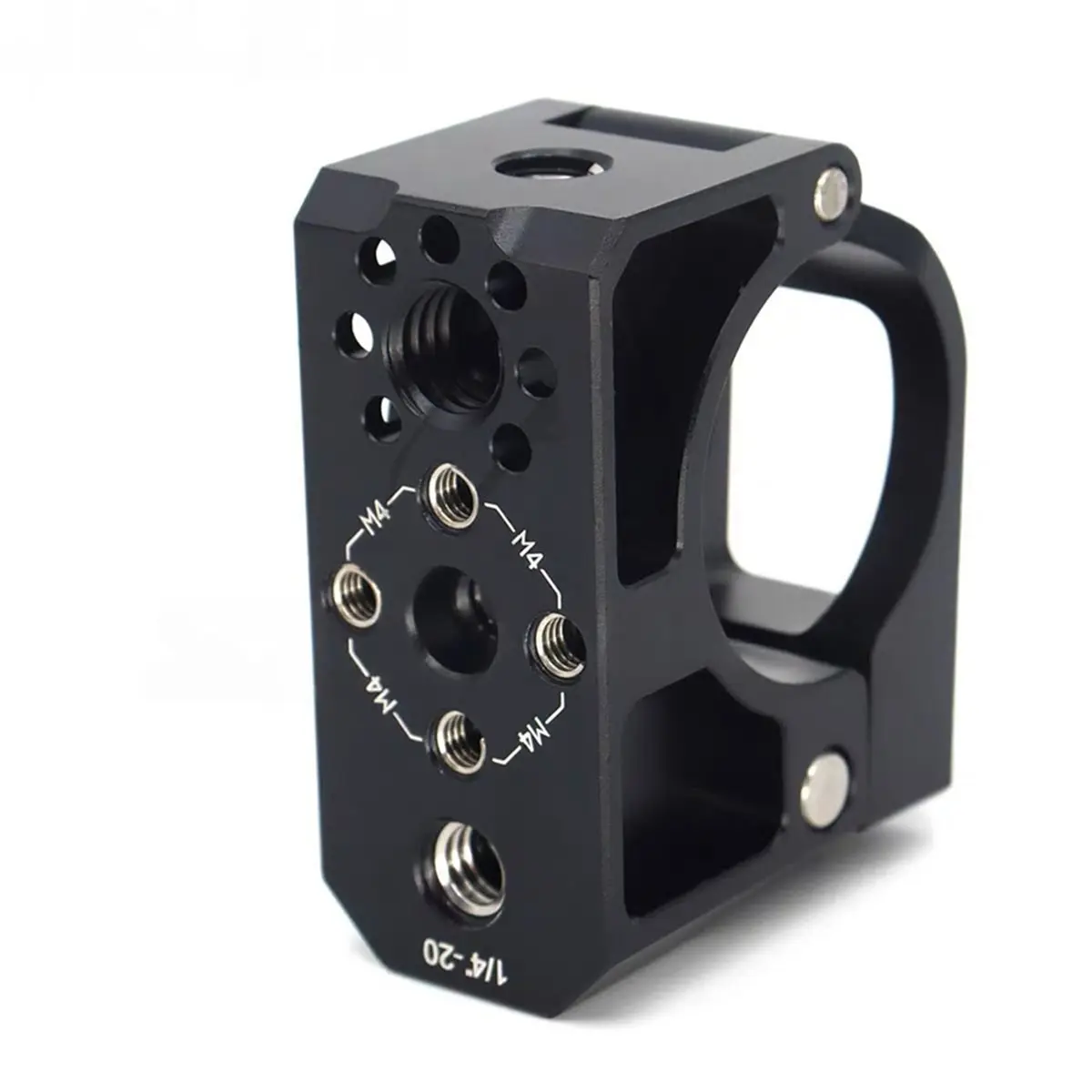 Handheld Ring Fixed Buckle Strap for 2 Accessory Mount Camera Rig Stabilizer Handle Grip Bracket Connector