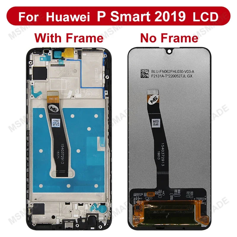 Choice For Huawei P Smart 2019 Display Screen Touch Digitizer Replacement Parts For P Smart 2019 LCD POT-LX1 POT-LX2J Parts