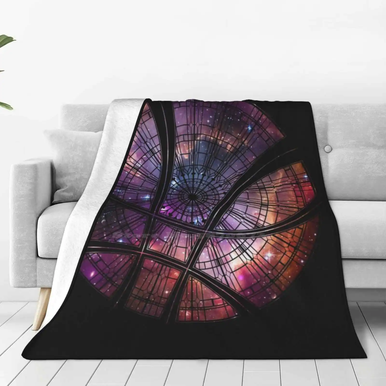 Strange Window Hot Sale Printing High Qiality Warm Flannel Blanket Doctor Strange Benedict Sorcerer Ditko Comic Magic