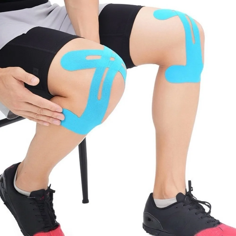 10-unidades-de-fita-cinesiologica-respiravel-para-suporte-muscular-e-de-joelho-fita-pre-cortada-impermeavel-e-elastica-para-protecao-muscular