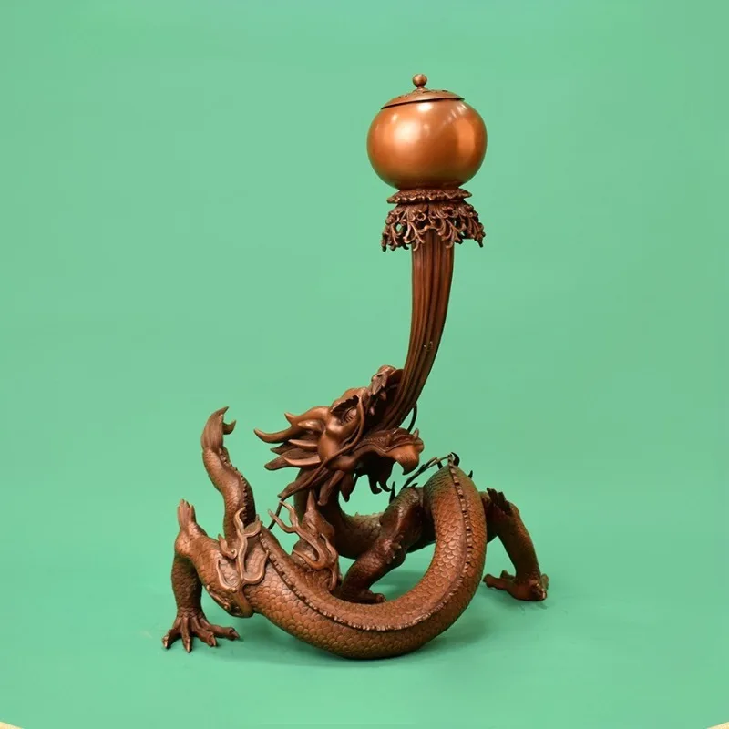 Antique furnace home tea room entrance office ornament auspicious incense burner decoration