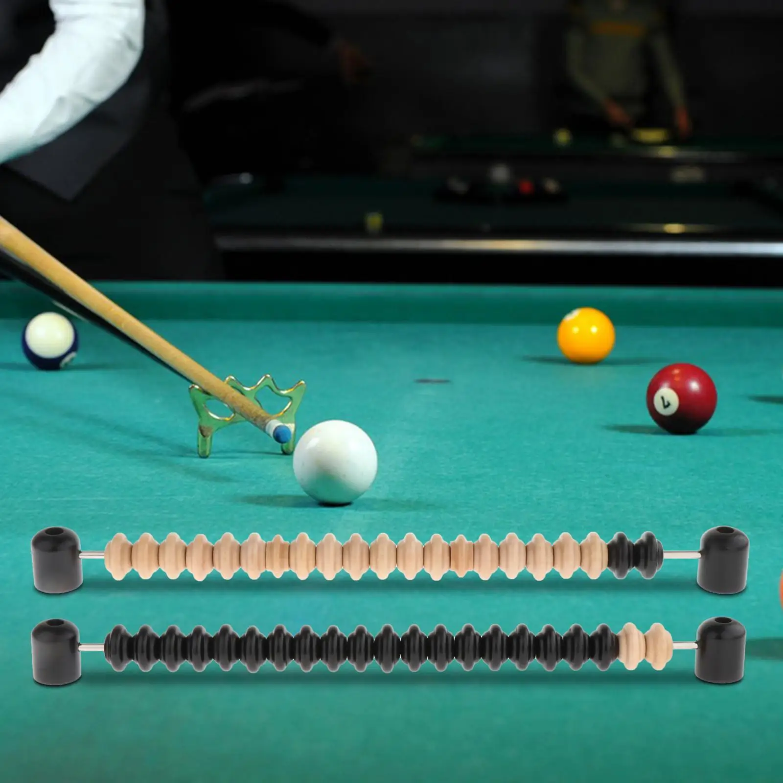 

1 Pair Shuffleboard Score Keeper Abacus Bead Scoring Unit Billiard Score Keeper Scoring Device for Snooker Game Supplies