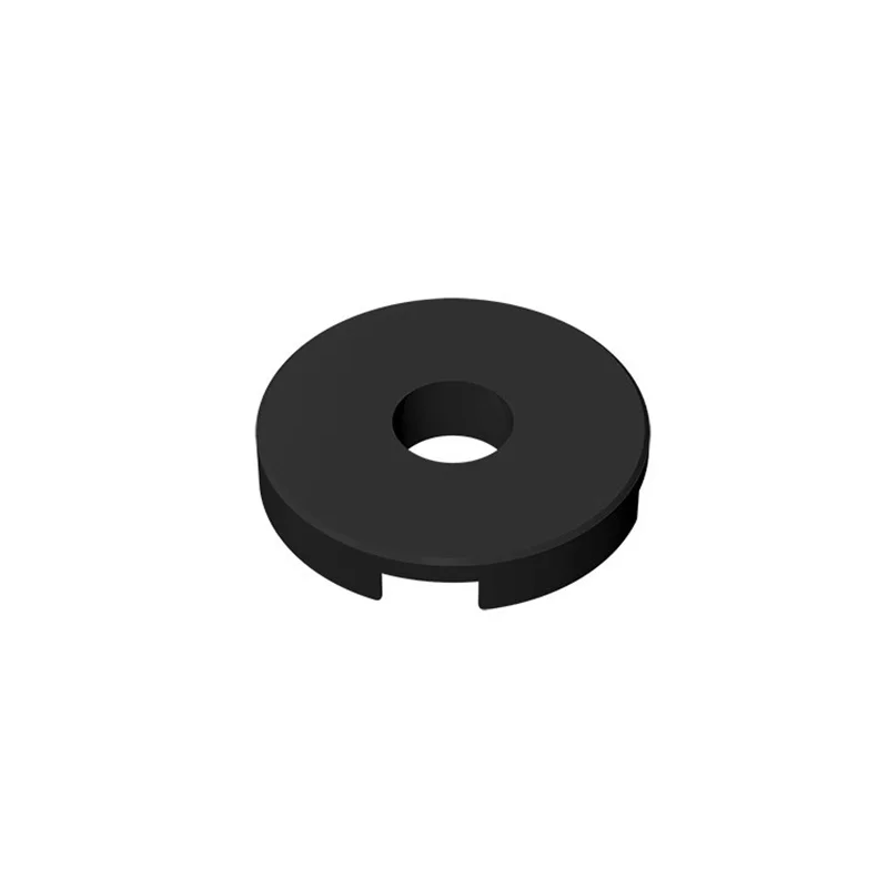 10PCS 15535 Concave Circular Plate Round 2 x 2 with Hole Block Moc Compatible with Brick DIY Children Toy