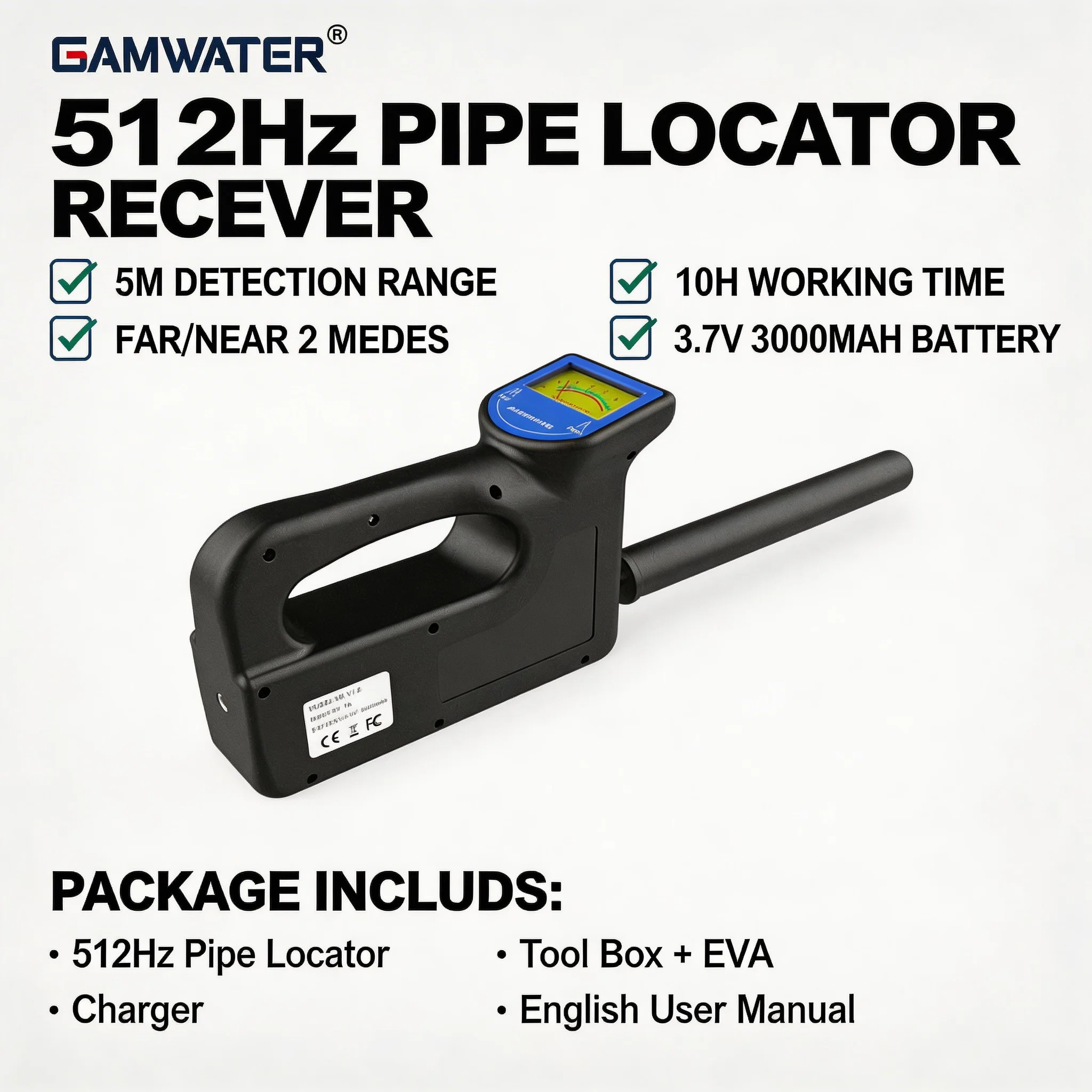 Pipe Camera 512Hz L…