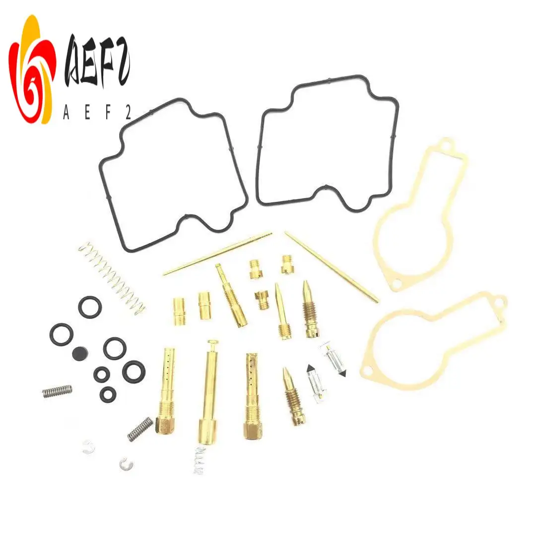 AEF2-Motorcycle ชุดซ่อมคาร์บูเรเตอร์ขวาและซ้ายรถจักรยานยนต์คาร์บูเรเตอร์ Carb Repair สร้างสําหรับ Honda XL 600 XL 600R
